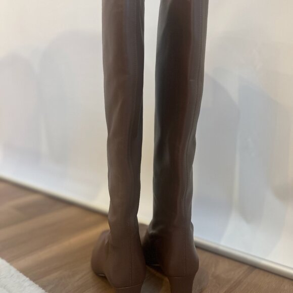 New WO Box Staud Wally Tall Boot Cacao 36 (6) - Picture 8 of 8